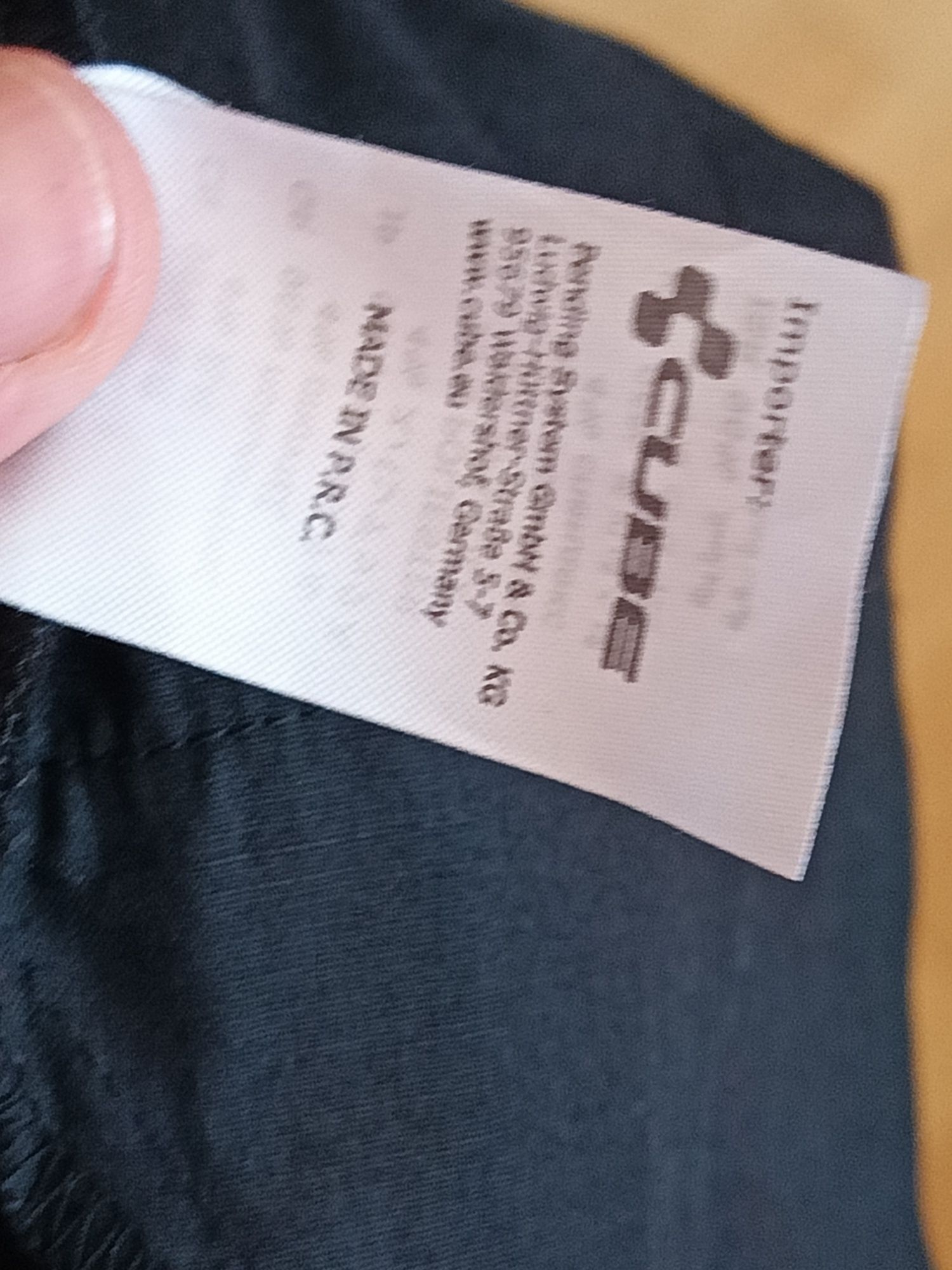 Cube damskie rowerowe elastyczne krótkie spodenki rozmiar XS/34