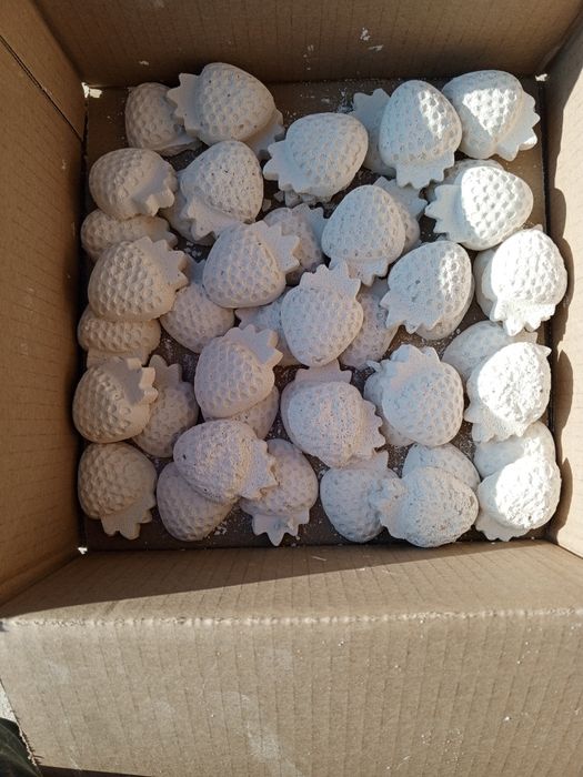 Меловая пыль прессованная в формы