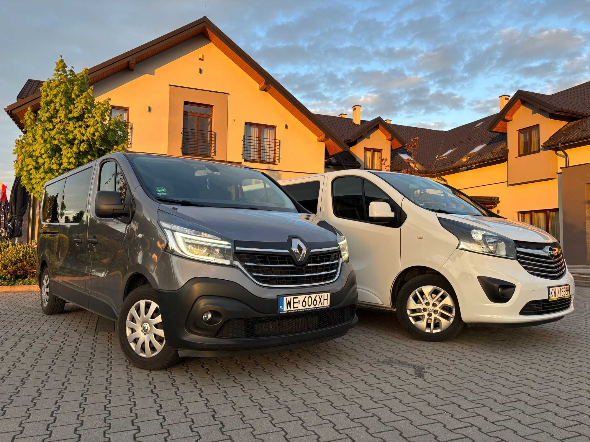Wynajem Bus 9 osobowy Renault Trafic Long 2.0dCi -wynajmij i jedź sam!