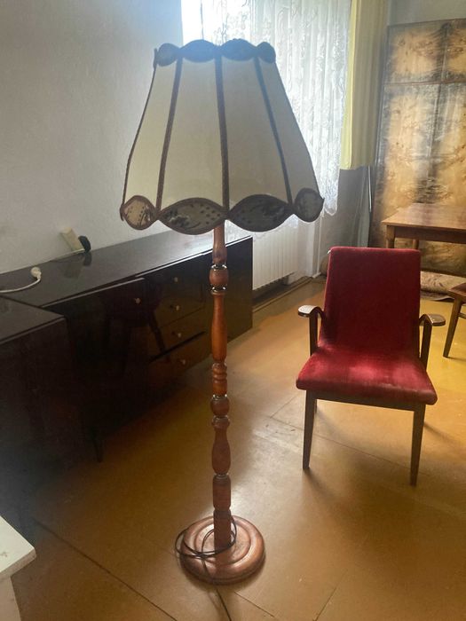 lampa stojąca vintage