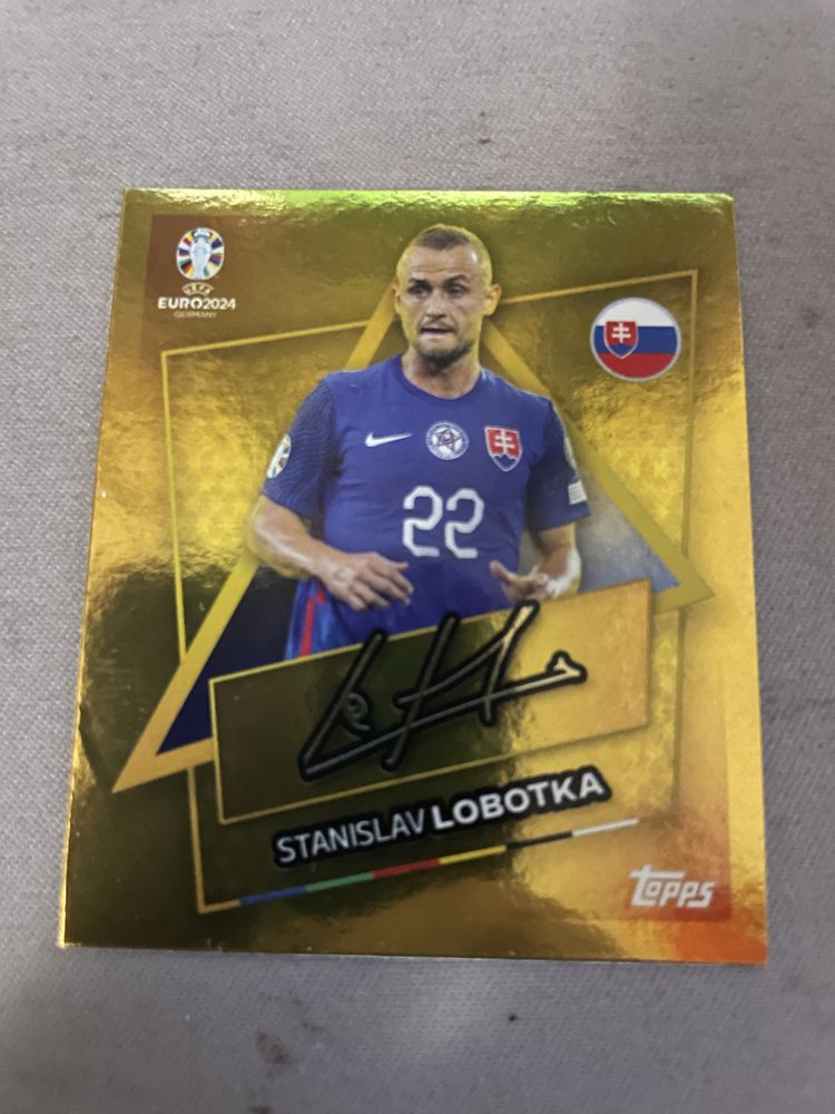 Topps Euro 2024 Gold Signature