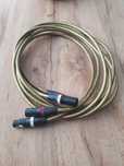 Przewody kable 2x2.5m XLR OCC 6N monocrystal KáCsa KCO-IS2