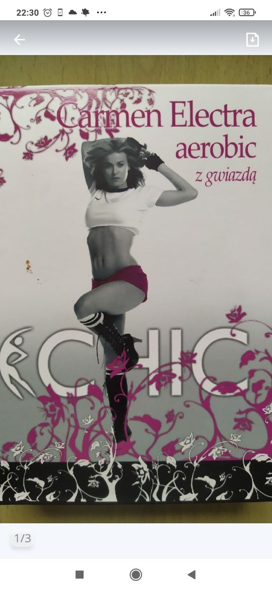 Carmen Electra aerobic z gwiazdą 5 płyt DVD komplet