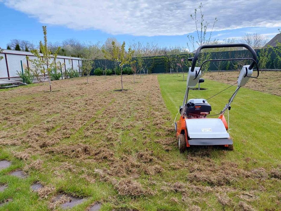 продувка систем поливу,концервація перед зимою, аерація та посів газон