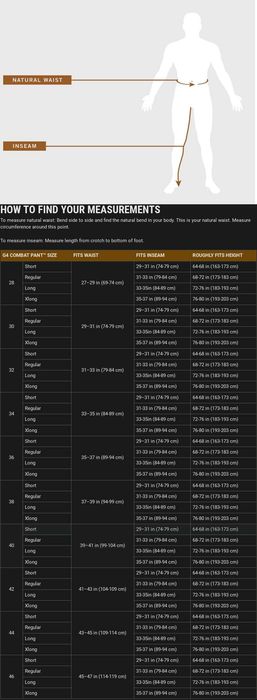 Всі розміри Штани Crye Precision G4 G3