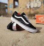 36-45 р Черно-белые черные кеды кроссовки ванс vans old schoo кросівки
