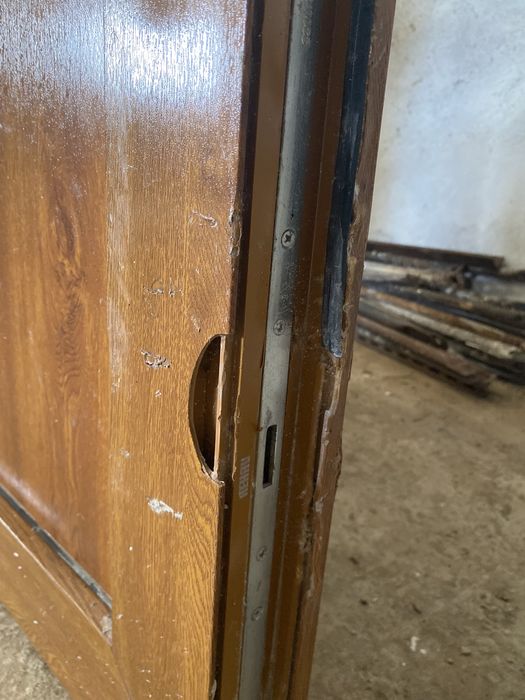 Porta de entrada vidro duplo Rehau