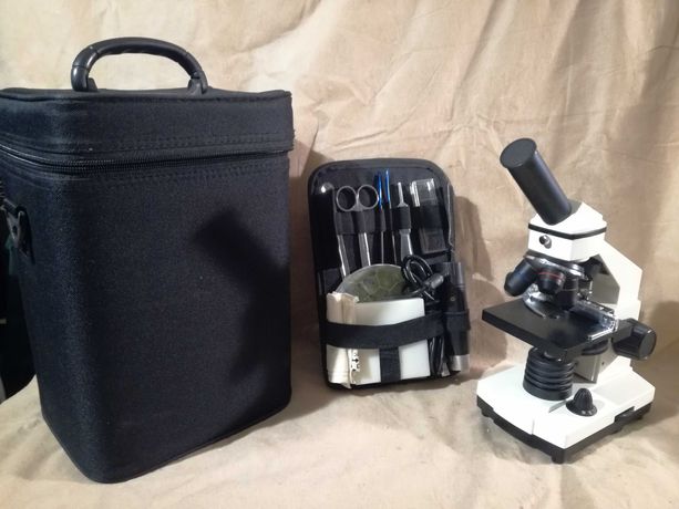 Mikroskop szkolny Bresser Biolux NV 1280x USB VGA LED Delta PZO