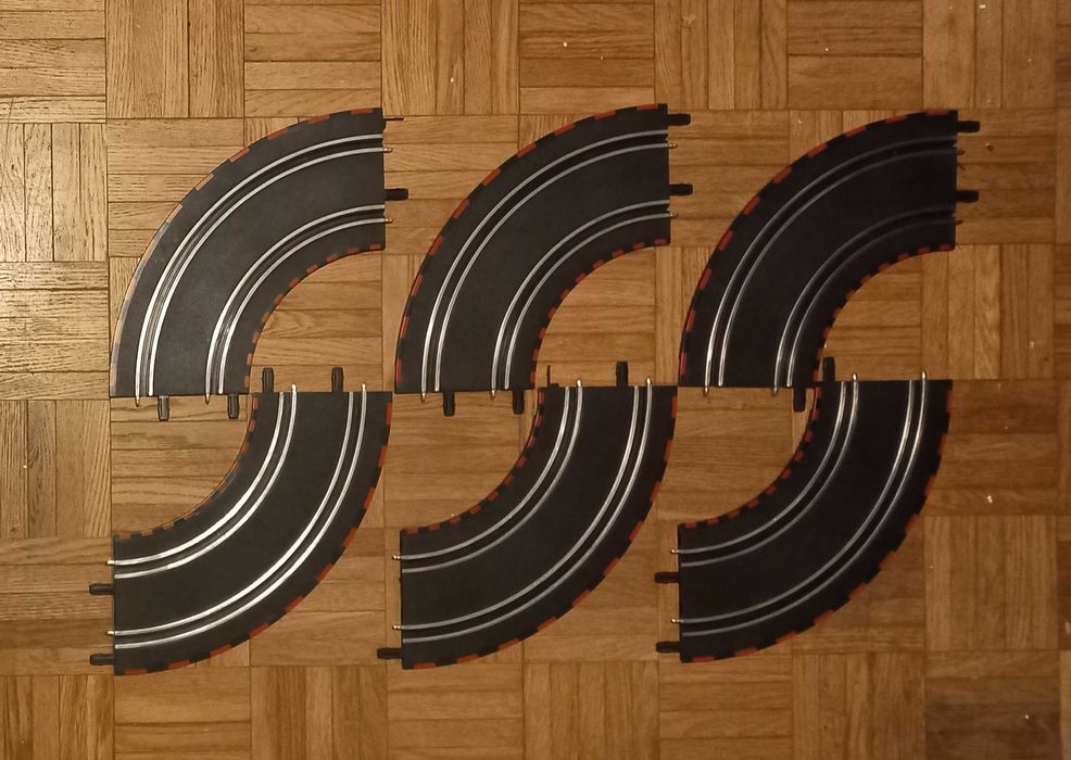 Transformers tor Carrera Go, 10 szyn po 3,50zł za szyne, skala 1:43