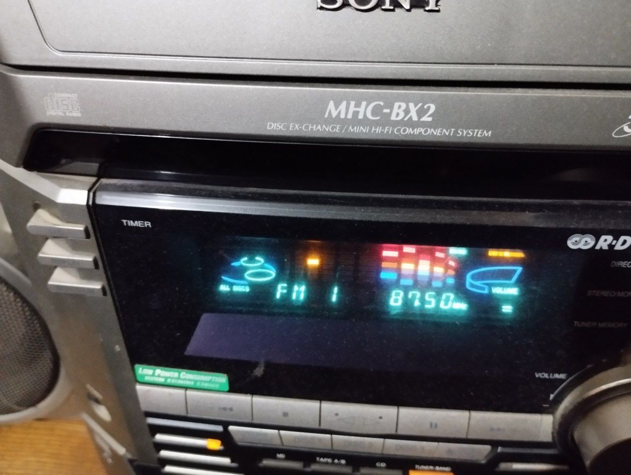 Музичний центр Sony mhc-bx2