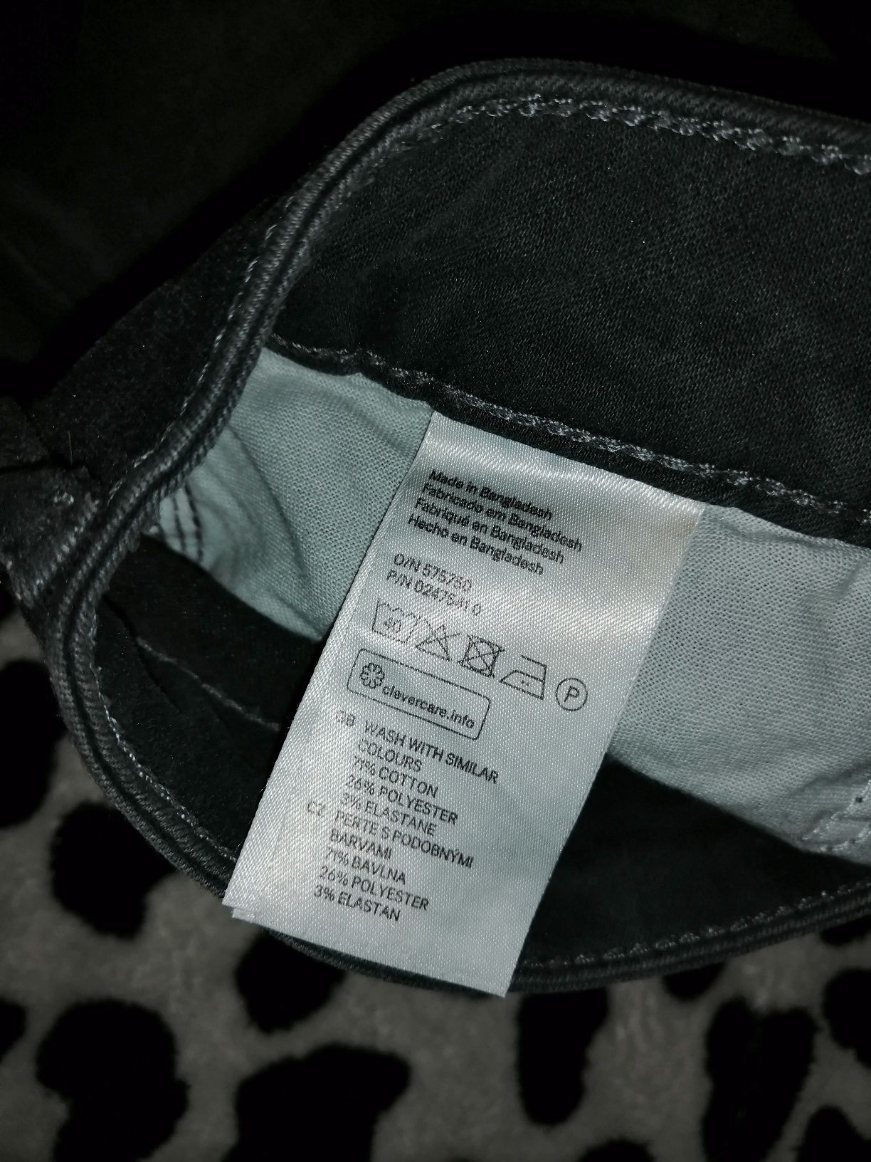 H&M _ spodnie skinny dżinsy rurki zwężane jeansy Rozm.25/32 _Xs _NOWE!
