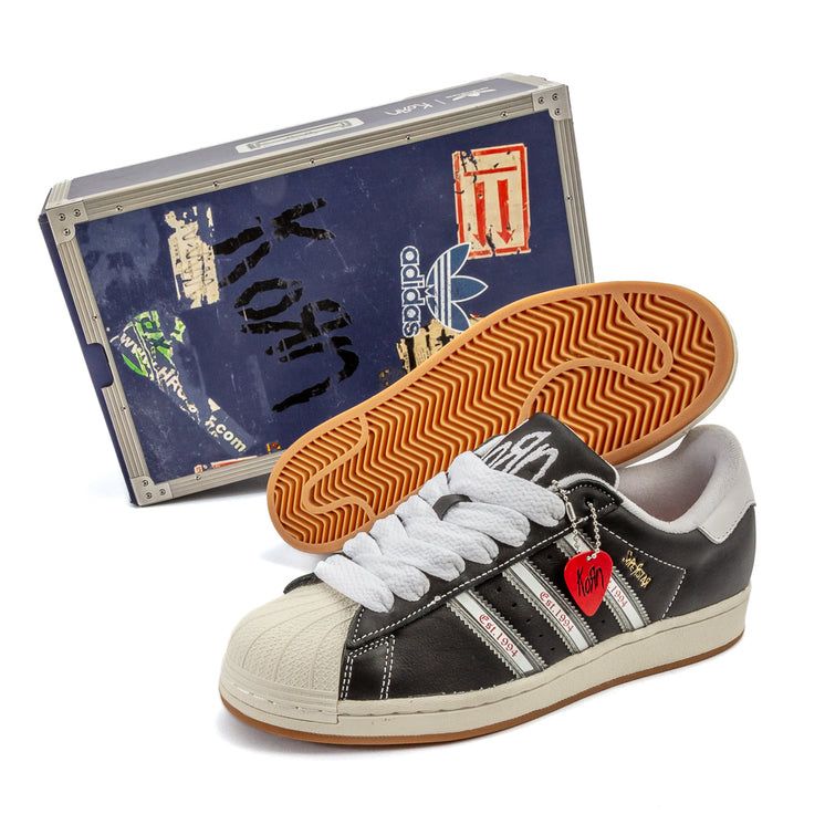 Adidas Korn X Superstar 30th Anniversary Ih1313 37-45 Black White