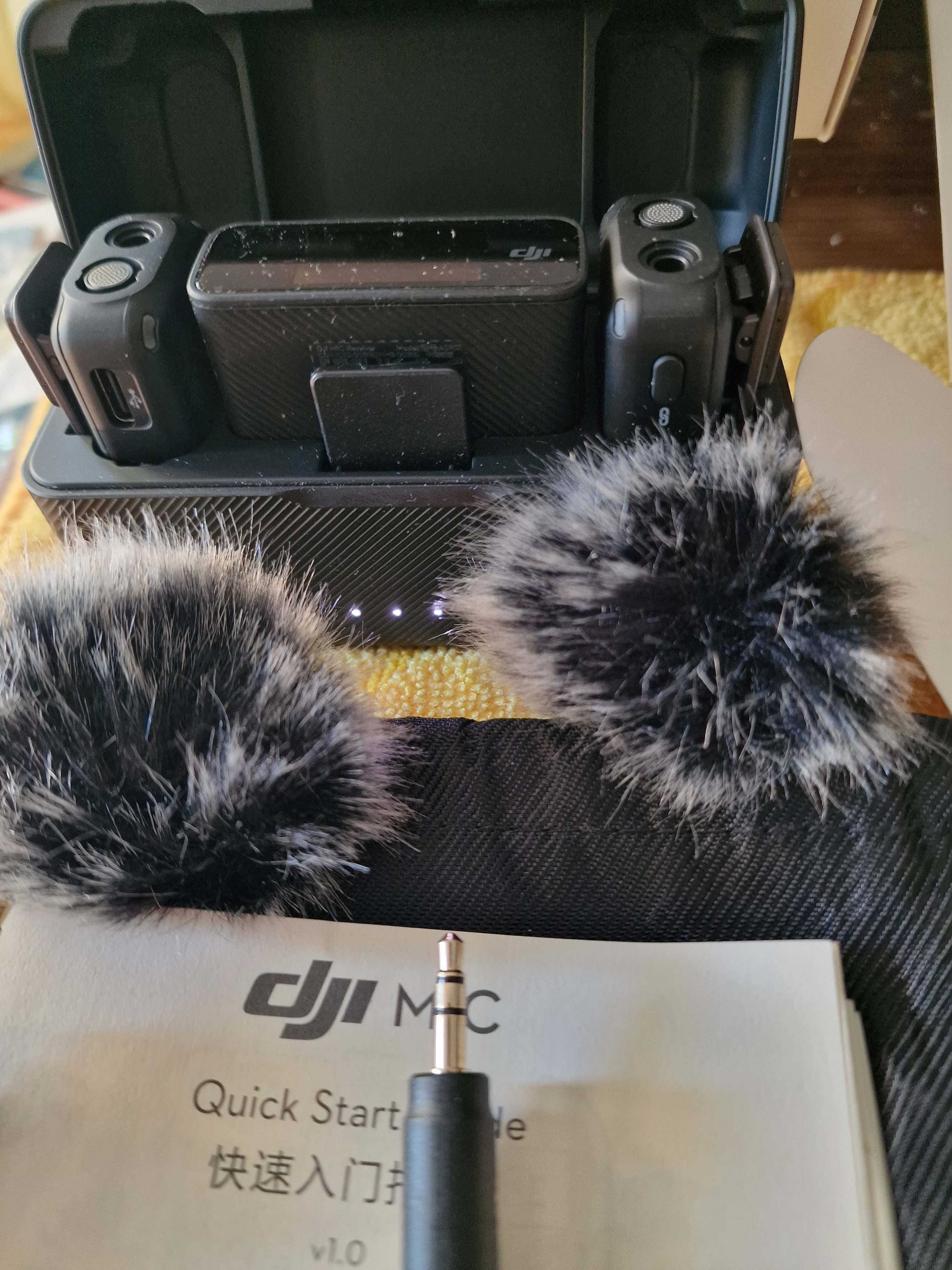 Bezprzewodowy System Transmisji Audio. MIKROFON DJI MIC 2xTX +RX +Etui