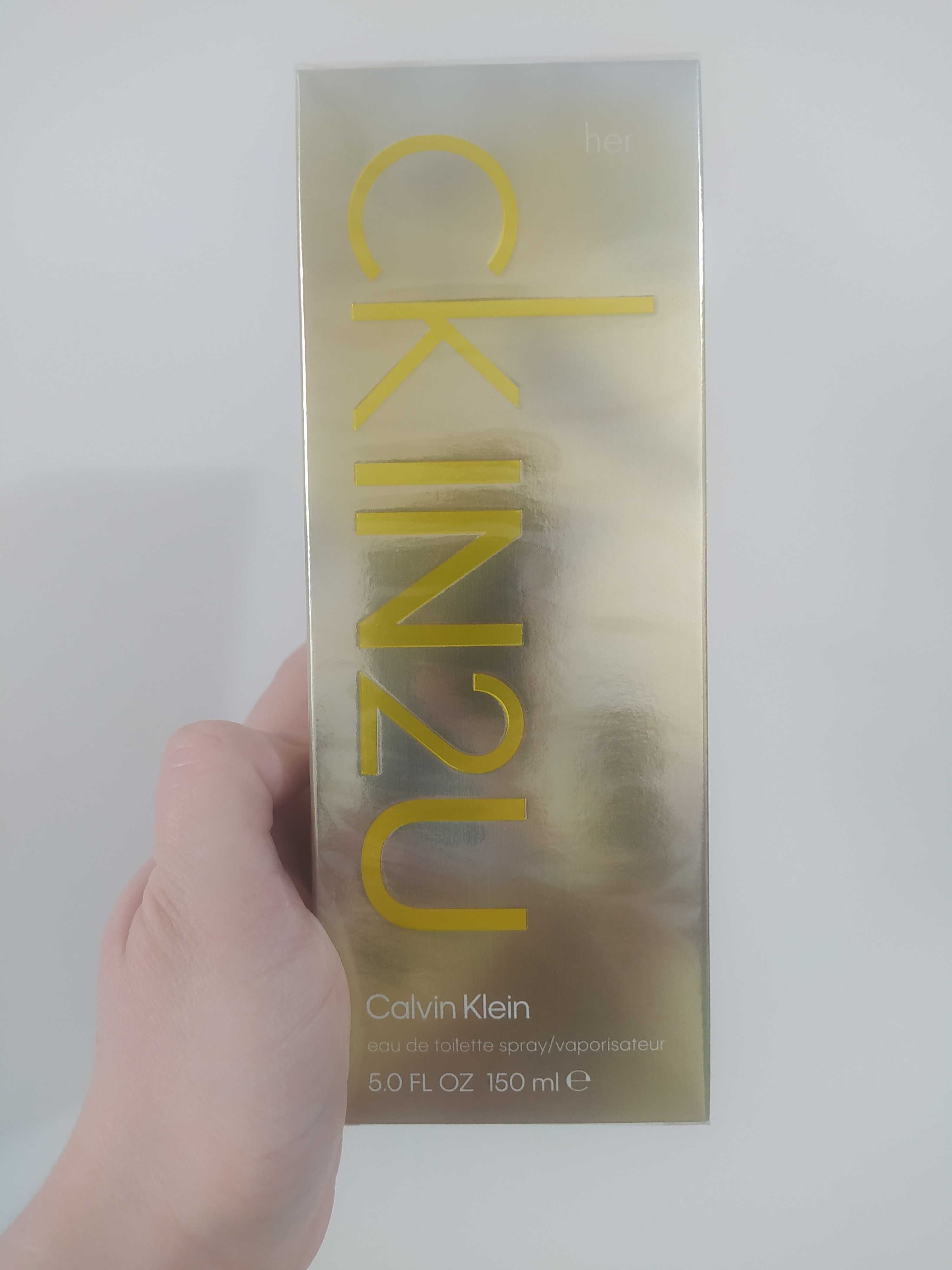 Oryginał Calvin klein in2u 150 ml woda toaletowa perfumy