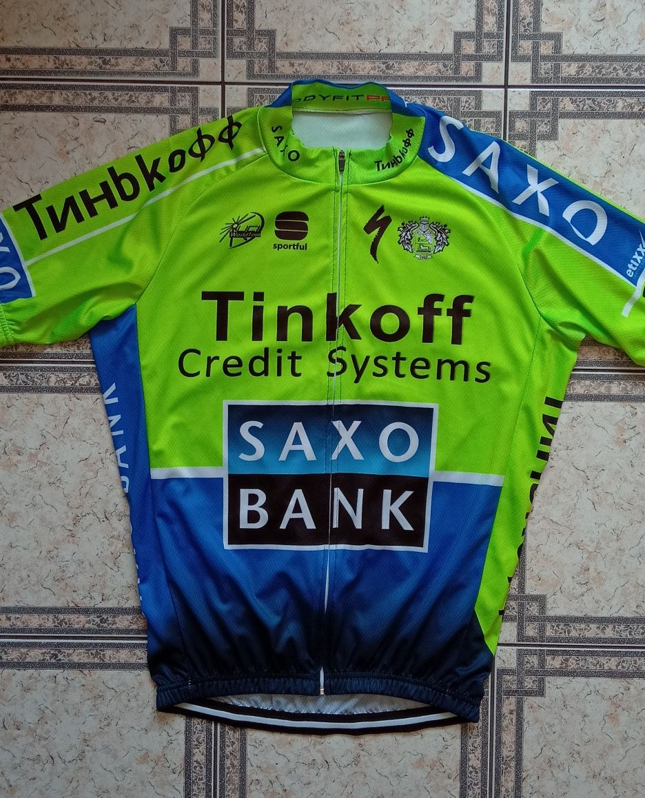 Sportful Tinkoff Saxo Bank koszulka rowerowa męska XL