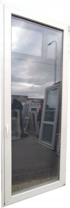 OKNA KacprzaK Okno Balkonowe 102X260 Używane PCV Lider Okna OLX