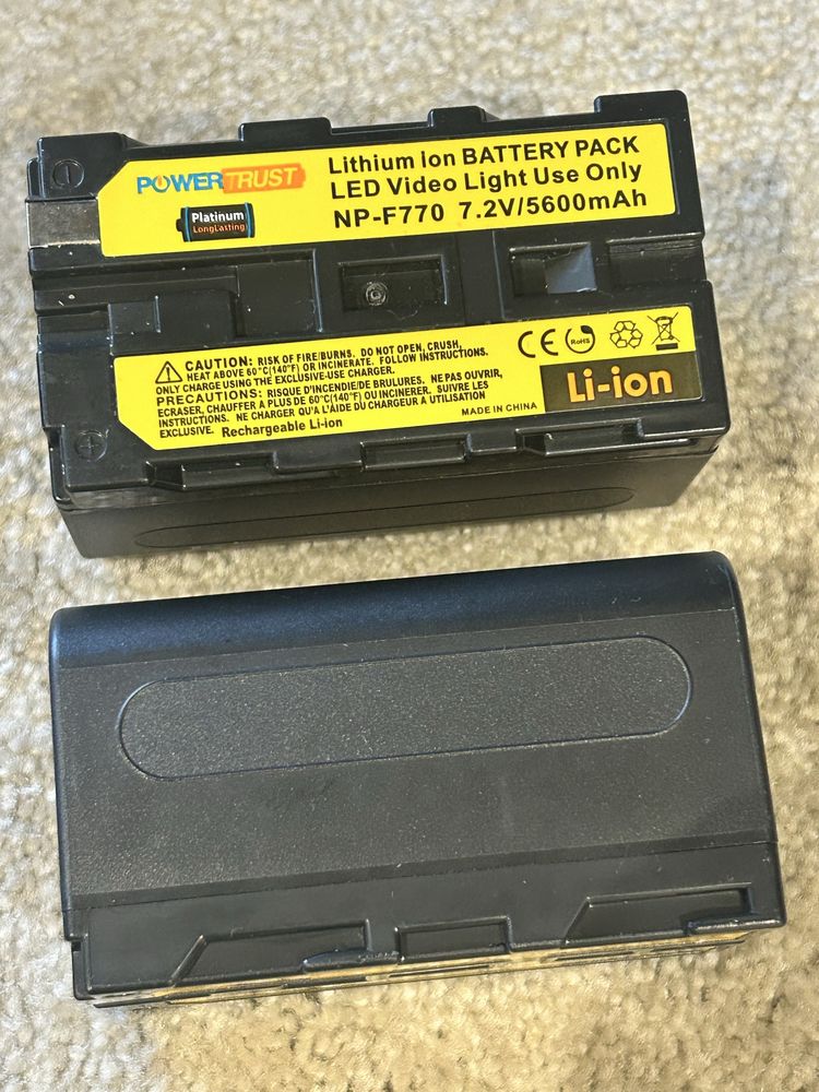 Montor 7” 4k para dslr otimo como novo c/ 2 baterias