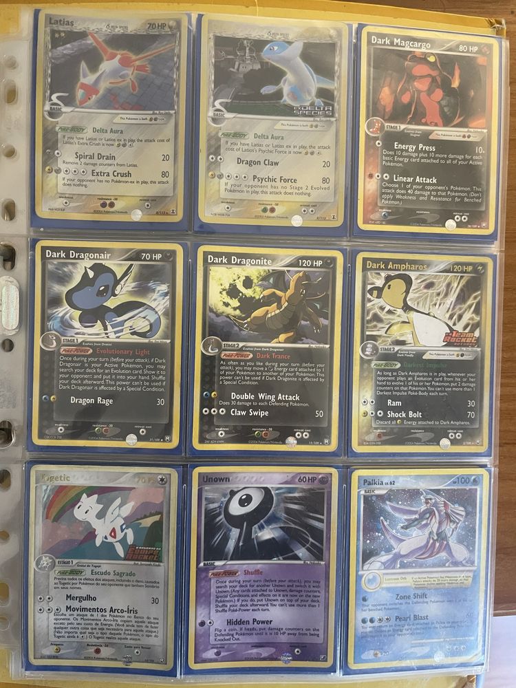 Binder pokémon - cartas