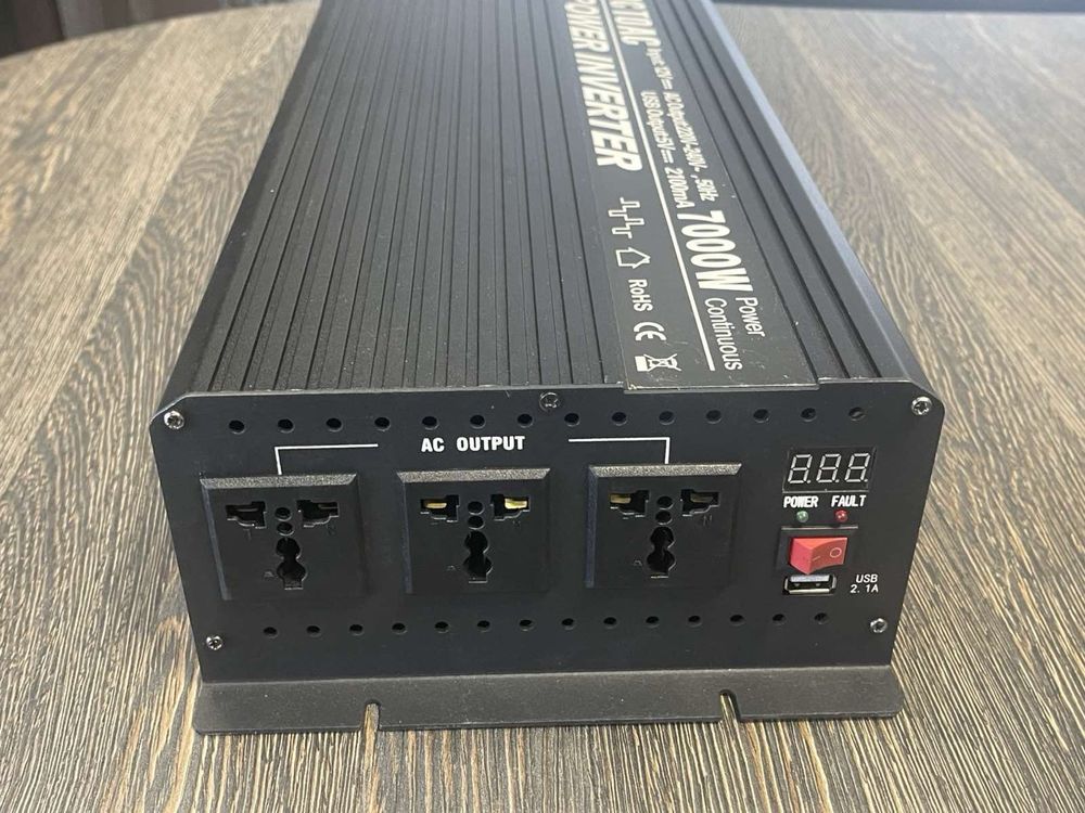 Инвертер power  inverter 7000 W