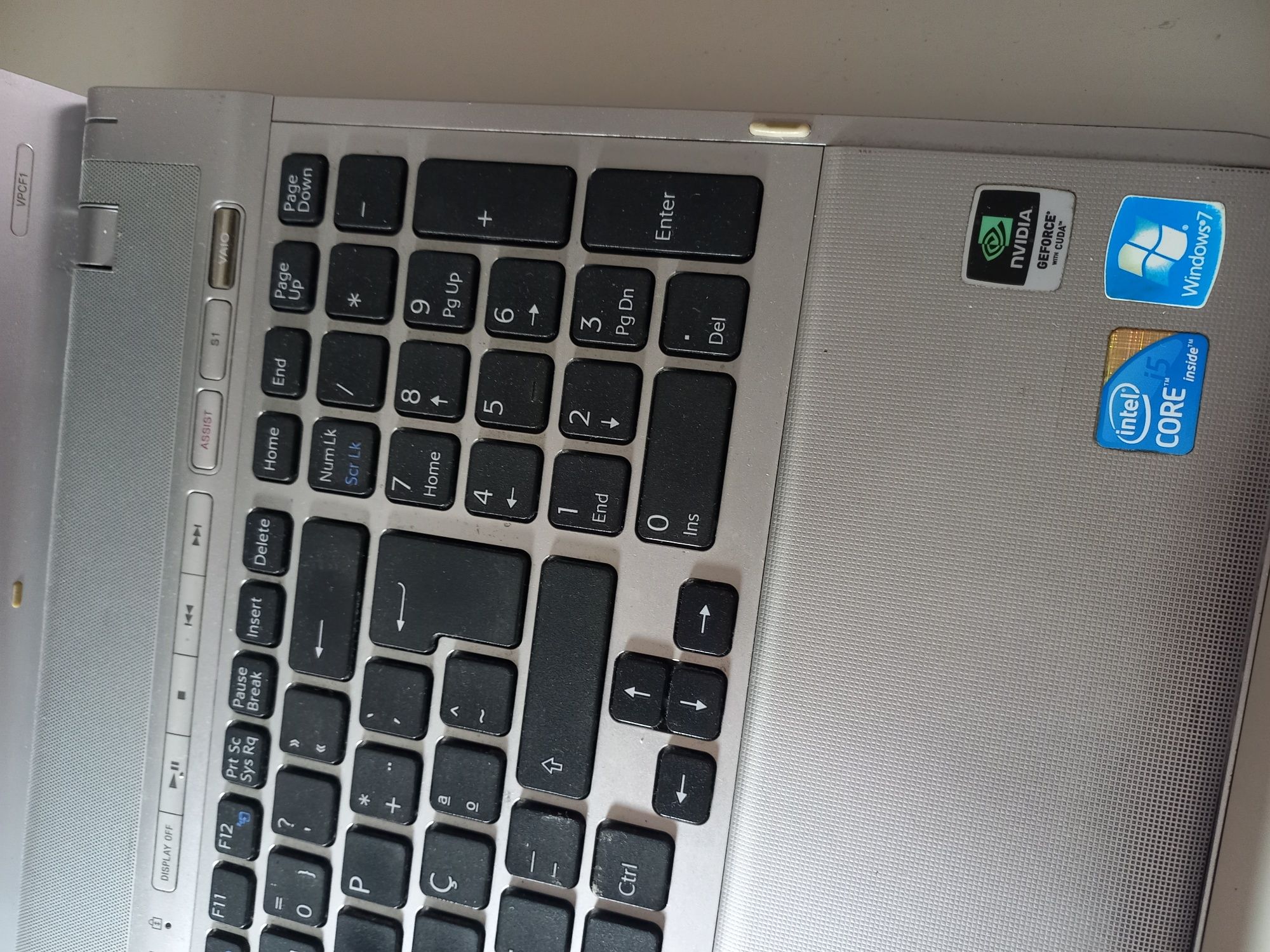 Sony vaio para peças