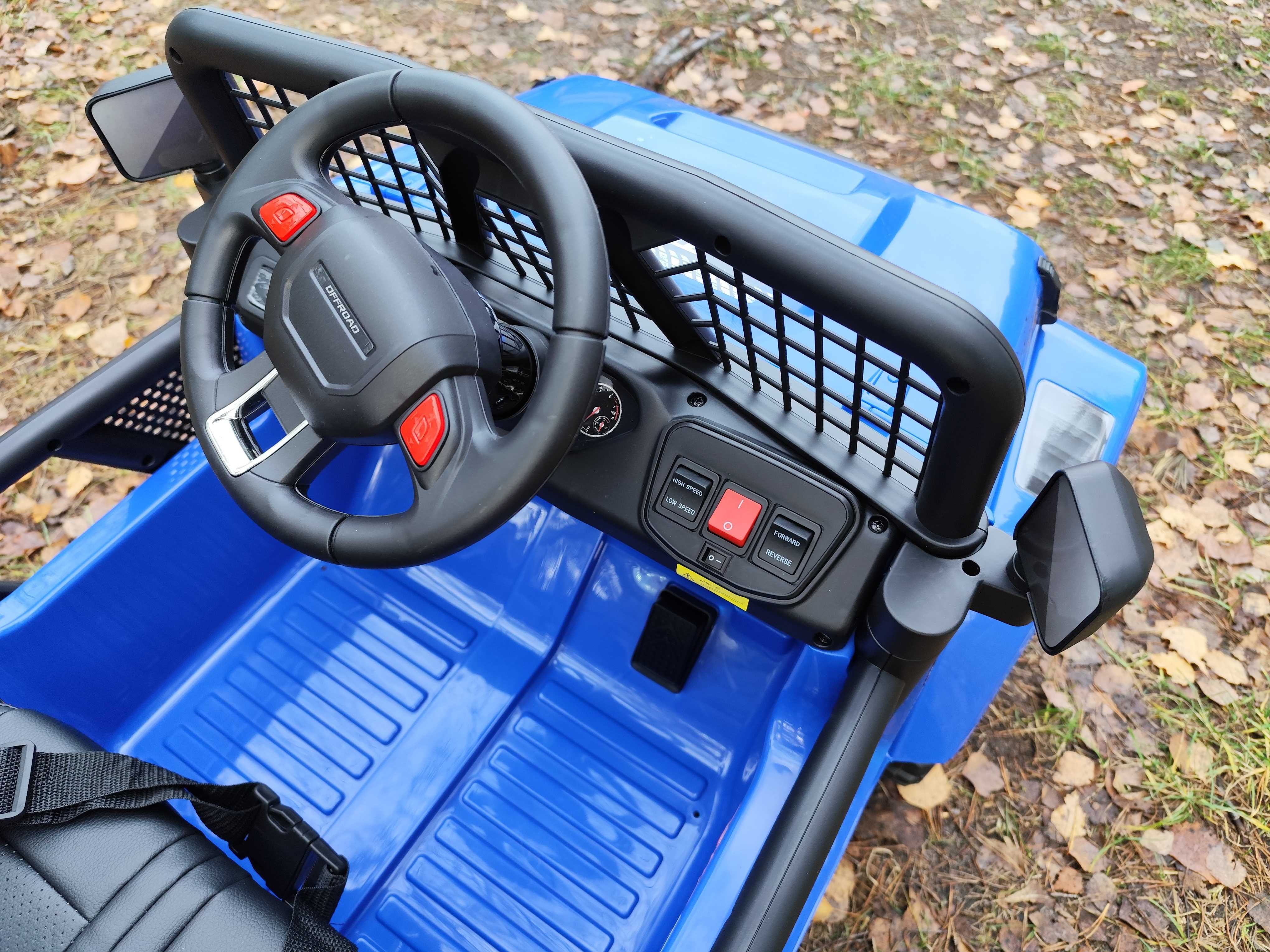 Auto Na Akumulator Jeep 4x4 Dla Dziecka - Pilot - Miękkie koła