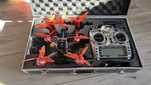 Dron fpv aparatura baterie