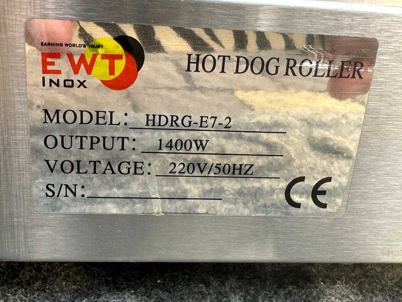 Гриль Роликовий Hot Dog Roller EWT Inox HDRG-E7-2