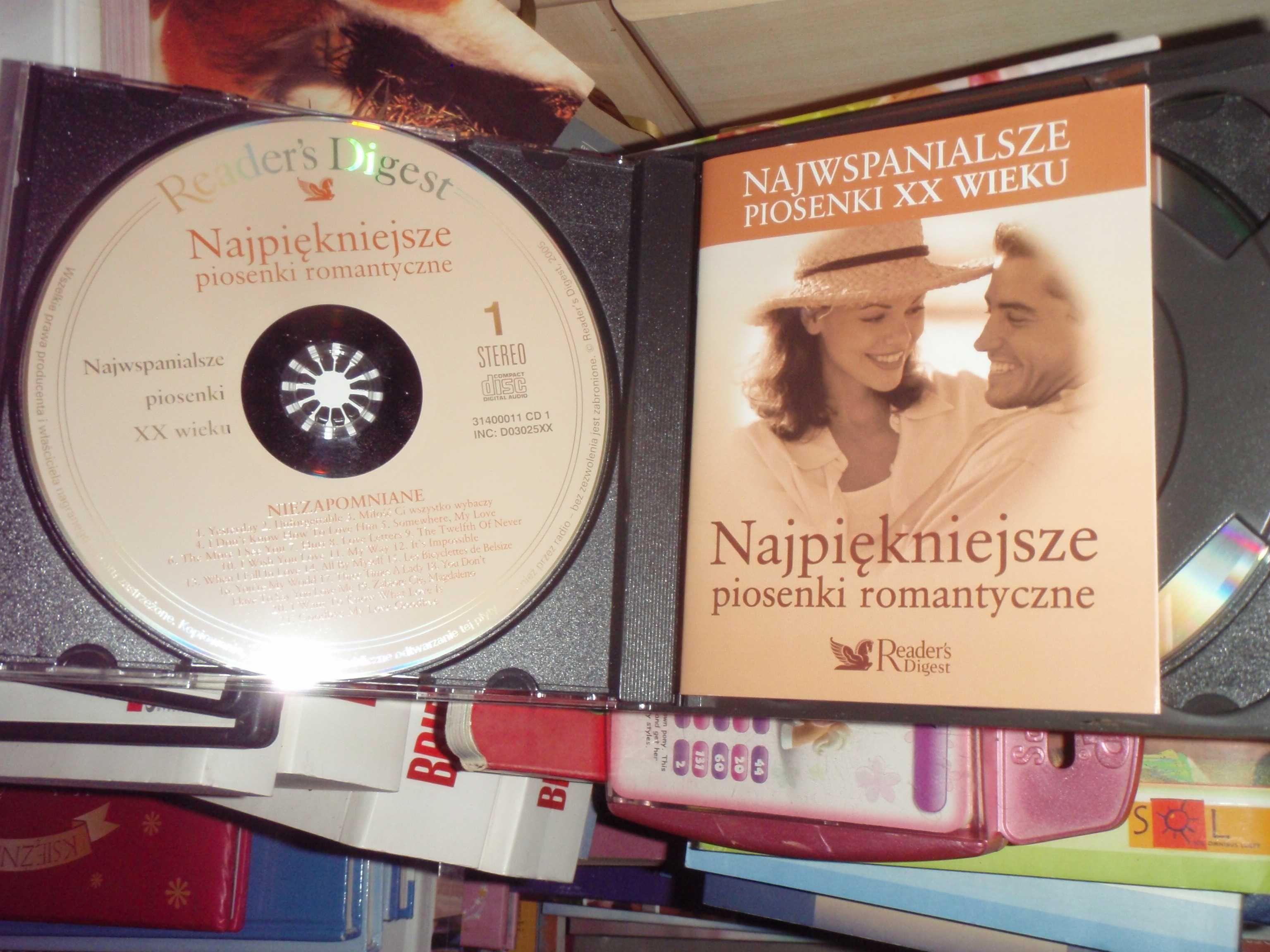 Najpiękniejsze piosenki romantyczne, 3 płyty CD