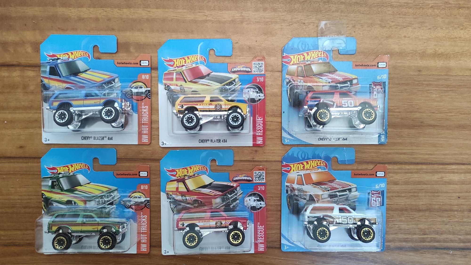 58 Hot Wheels Americanos