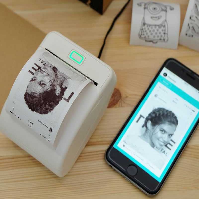 Термопринтер портативний MemoBird G1 Wifi