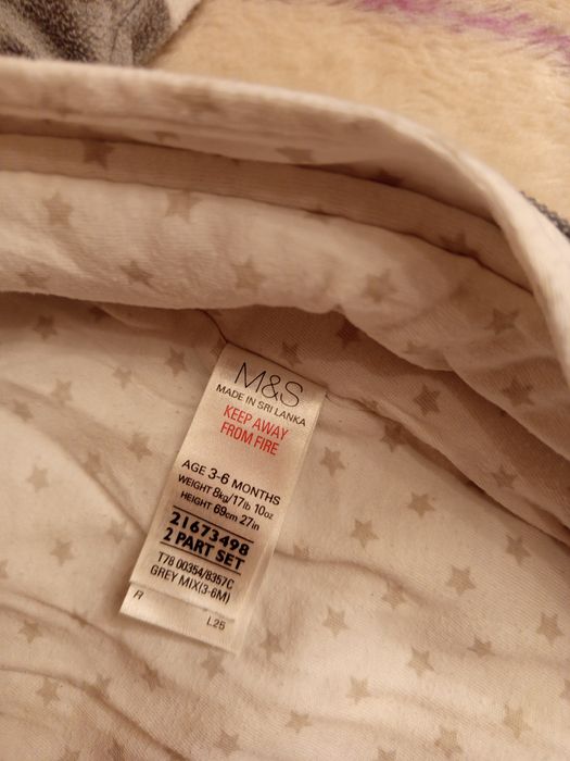 Kombinezon pajacyk ciepły zimowy do wózka