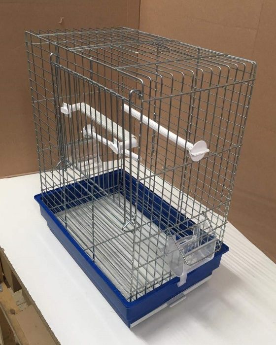 NOVO - Gaiola ZINCADA para Aves domesticadas, 45cm altura