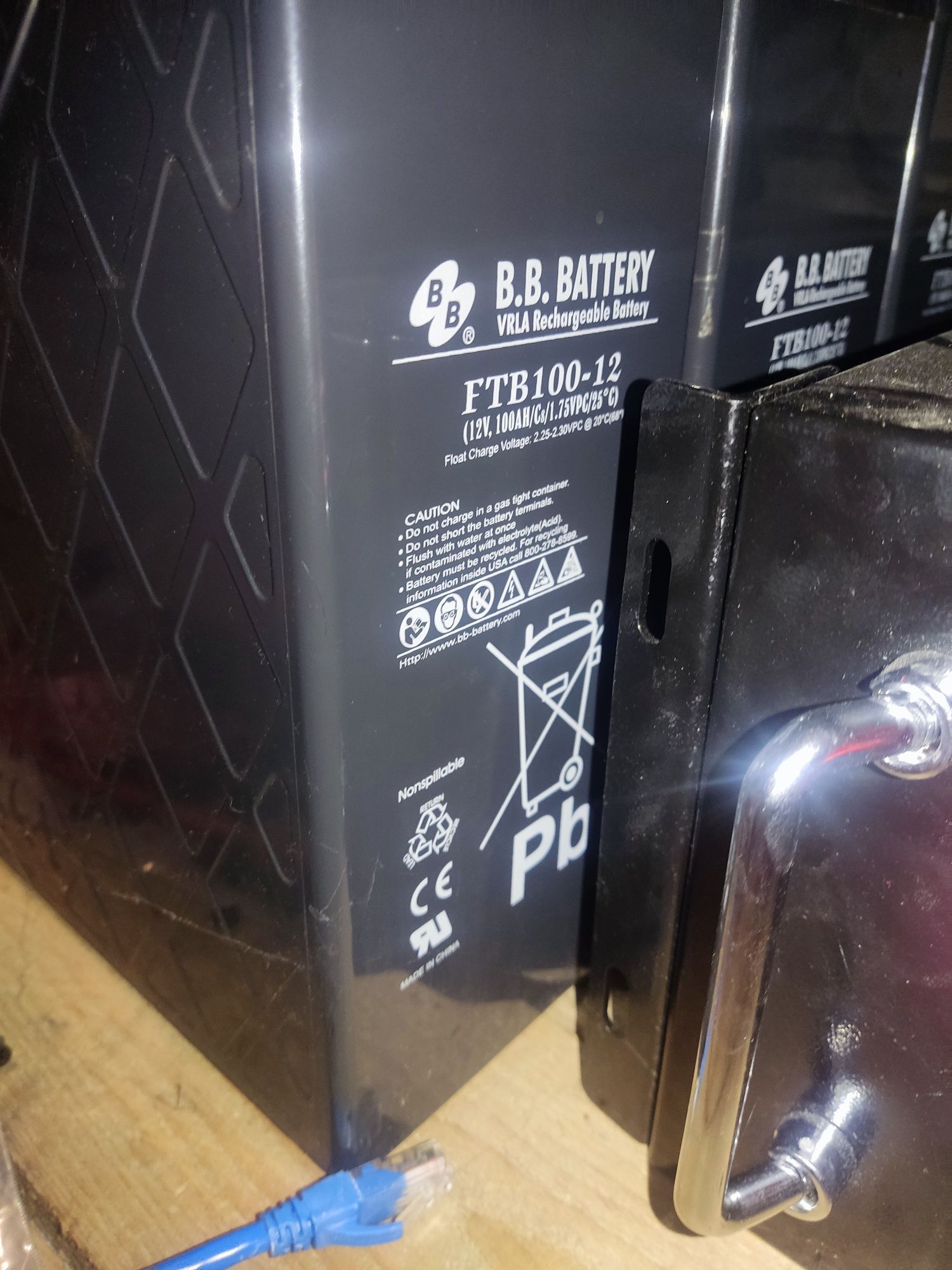 Аккумулятор свинцово-кислотный AGM BB FTB 100-12 12 V 100 Ah