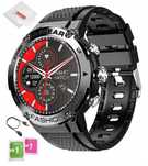 Zegarek Smartwatch Sportowy Rozmowy Męski Damski Polskie Menu Czarny