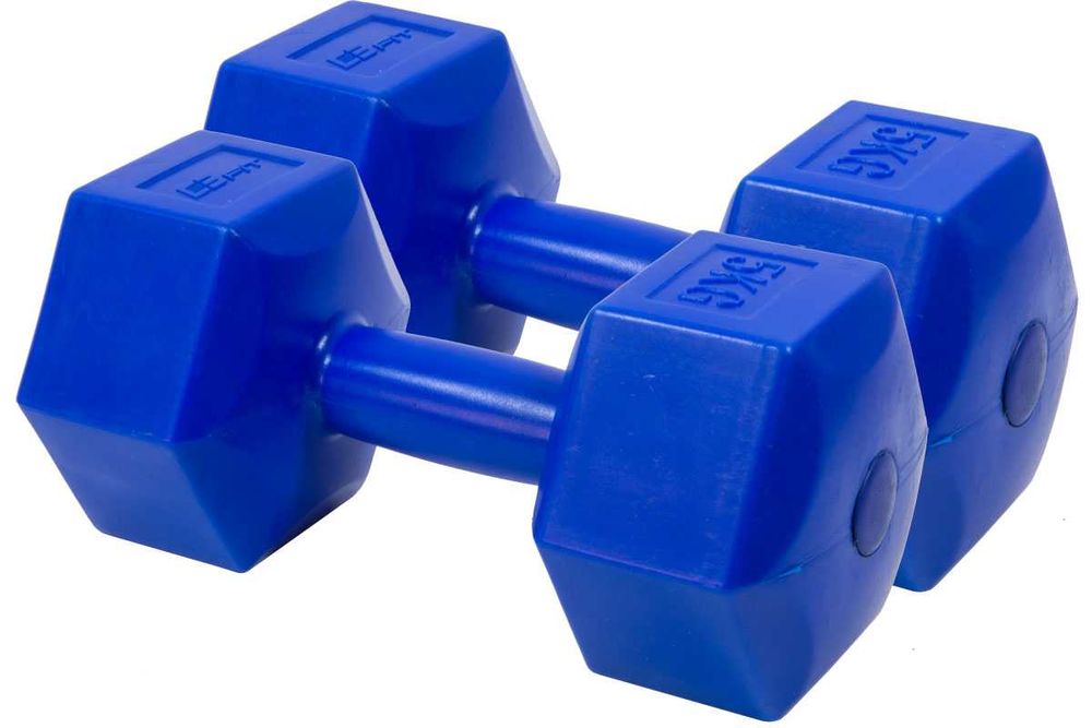 zestaw hantli KOMPOZYTOWYCH 2x5 KG EB FIT