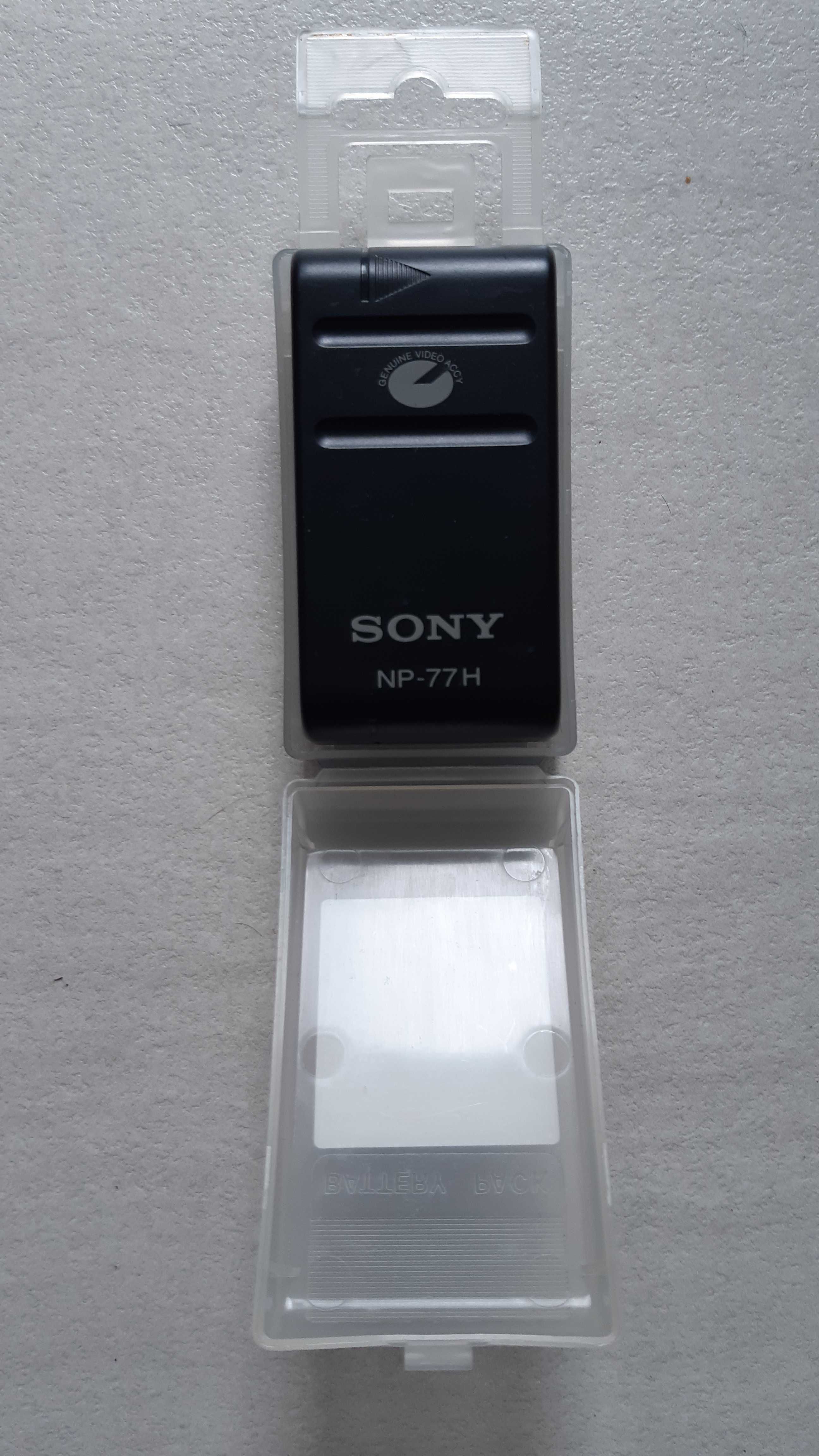 Lampa do kamery Sony HVL-10DA, ładowarka akumulatorów BC-77.