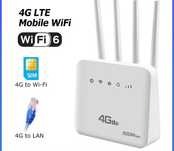 Router 4g WiFi 6