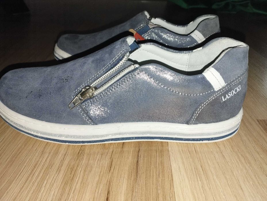 Skórzane buty Lasocki dla dziewczynki rozmiar 35
