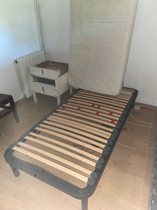 Cama elétrica de solteiro