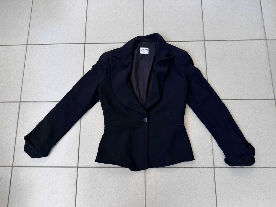 Marynarka damska Armani Collezioni wełna r. L