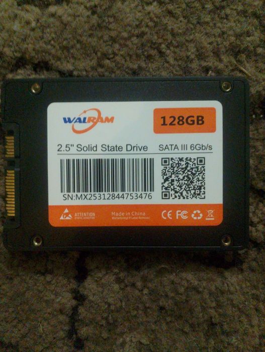 Накопичувач walram  Ssd 128 gb