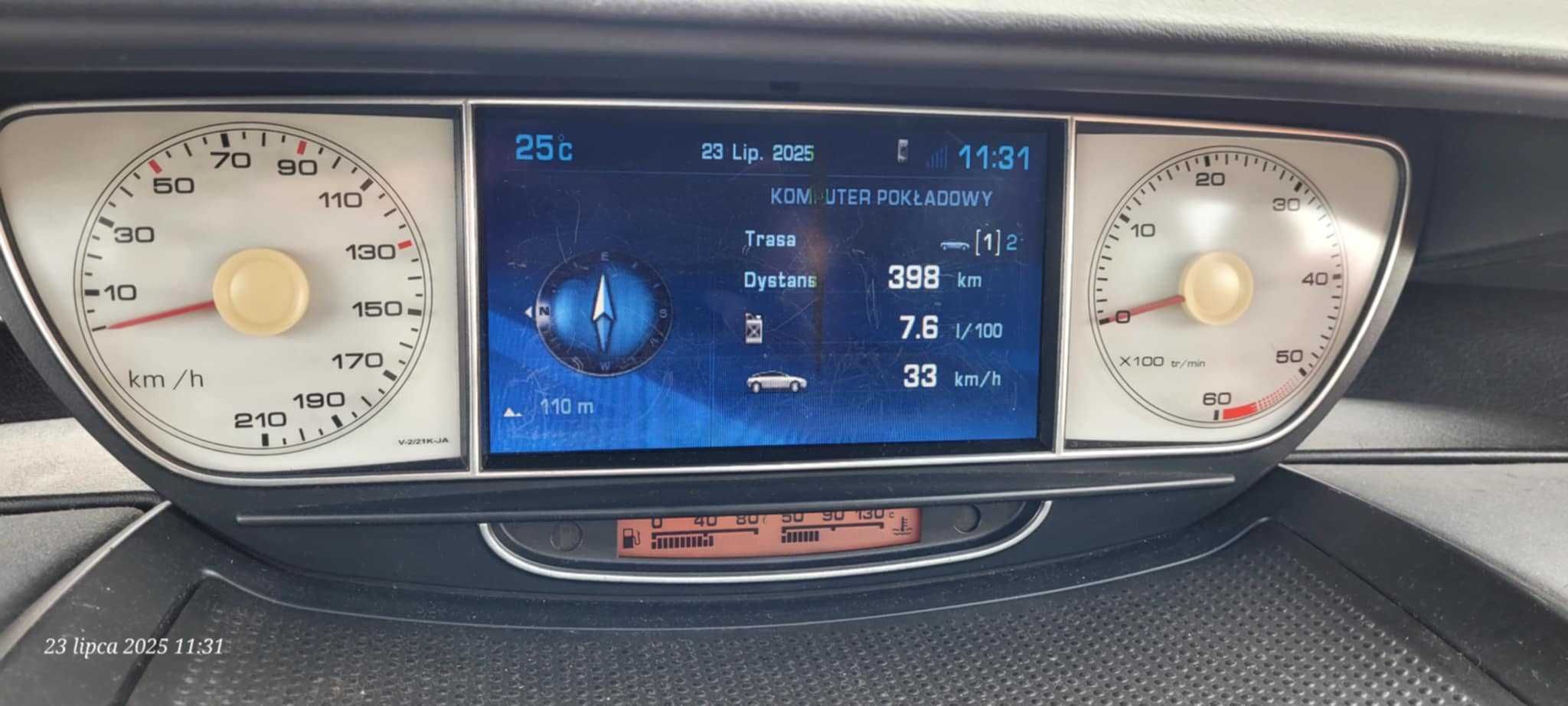 Citroën C8 | 2008 r. Diesel 2.0 | 108 KM | 225 tys. km | 7 os.