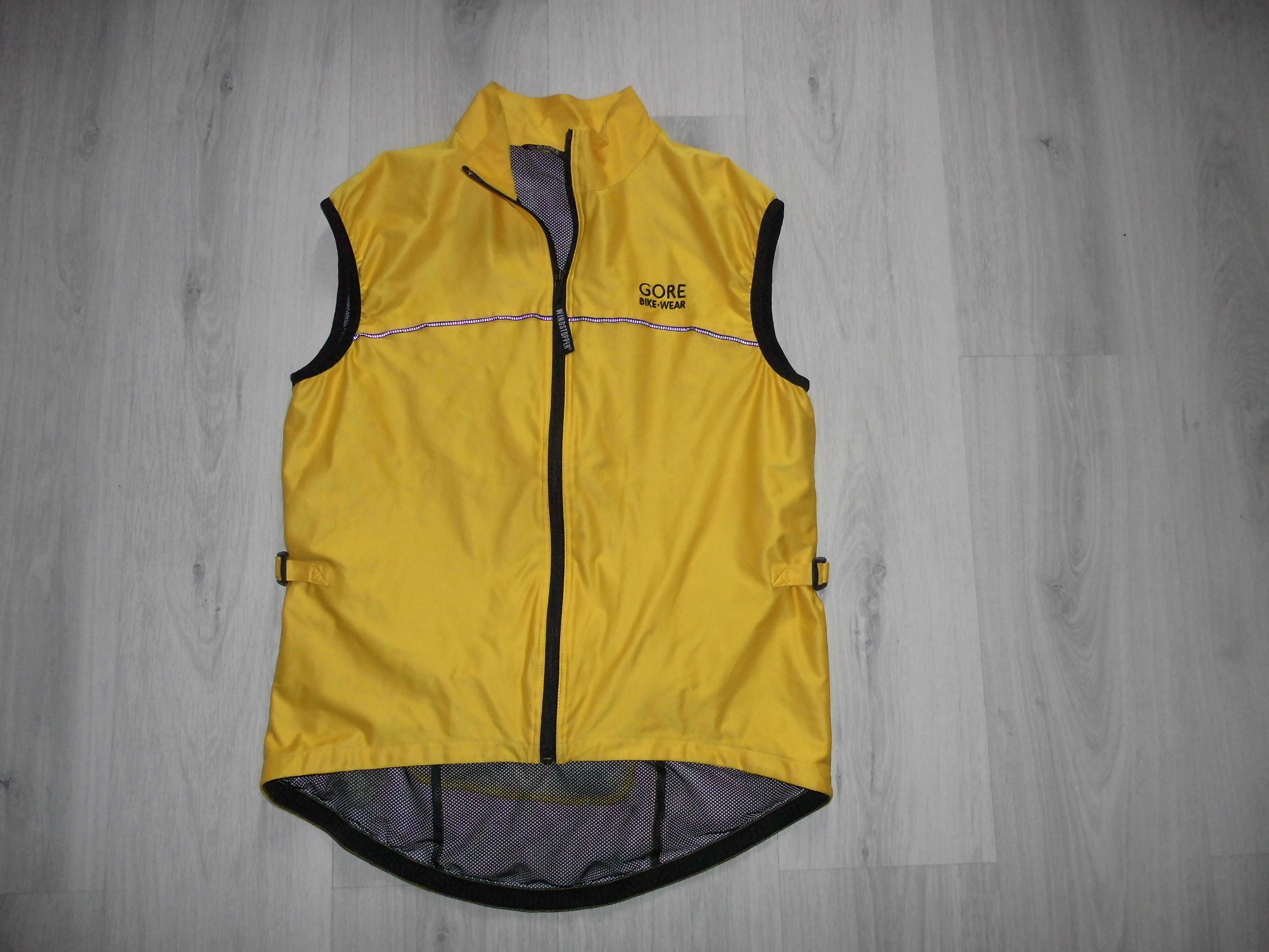 Gore Bike Wear Windstopper Męska Kamizelka Rowerowa M BDB