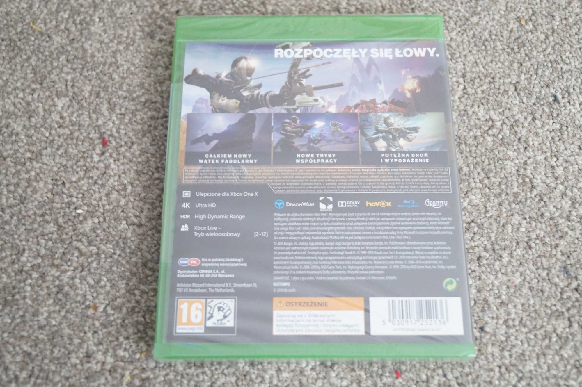 Destiny 2 Porzuceni NOWA xbox one