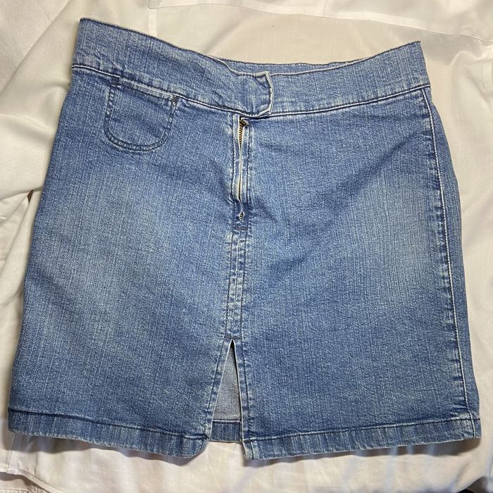 Джинсова стрейчова спідниця Lee