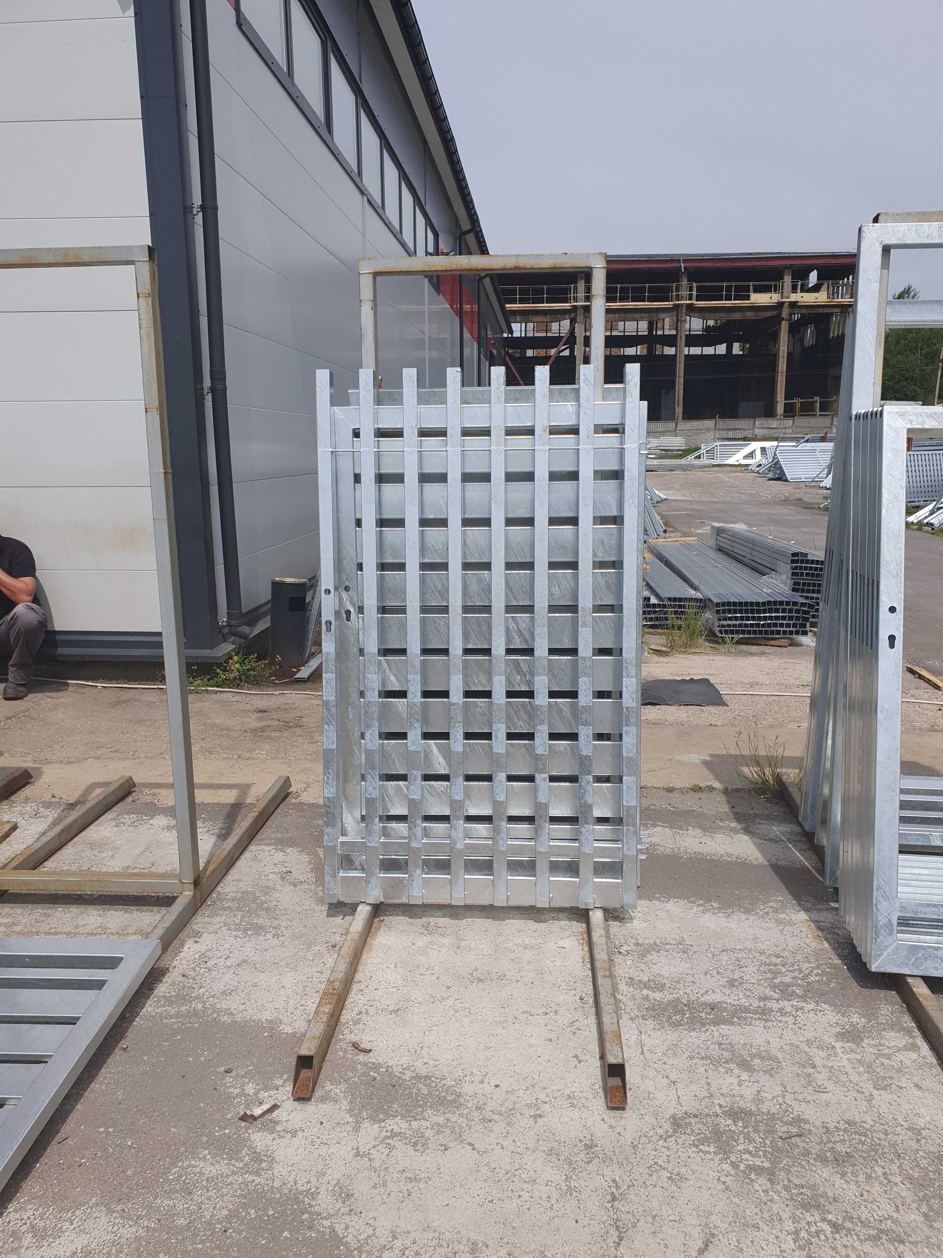 Brama przesuwna grzebieniowa 4x1,42m profil 60x40 ocynk PRODUCENT