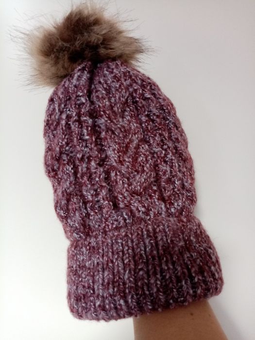 Nowy damski komplet na zimę, czapka 2szaliki. 50 zł