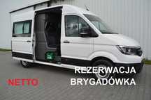 Volkswagen CRAFTER II brygadówka  NISKI PRZEBIEG I-WŁ  doka brygadówka  6-cio osobowy