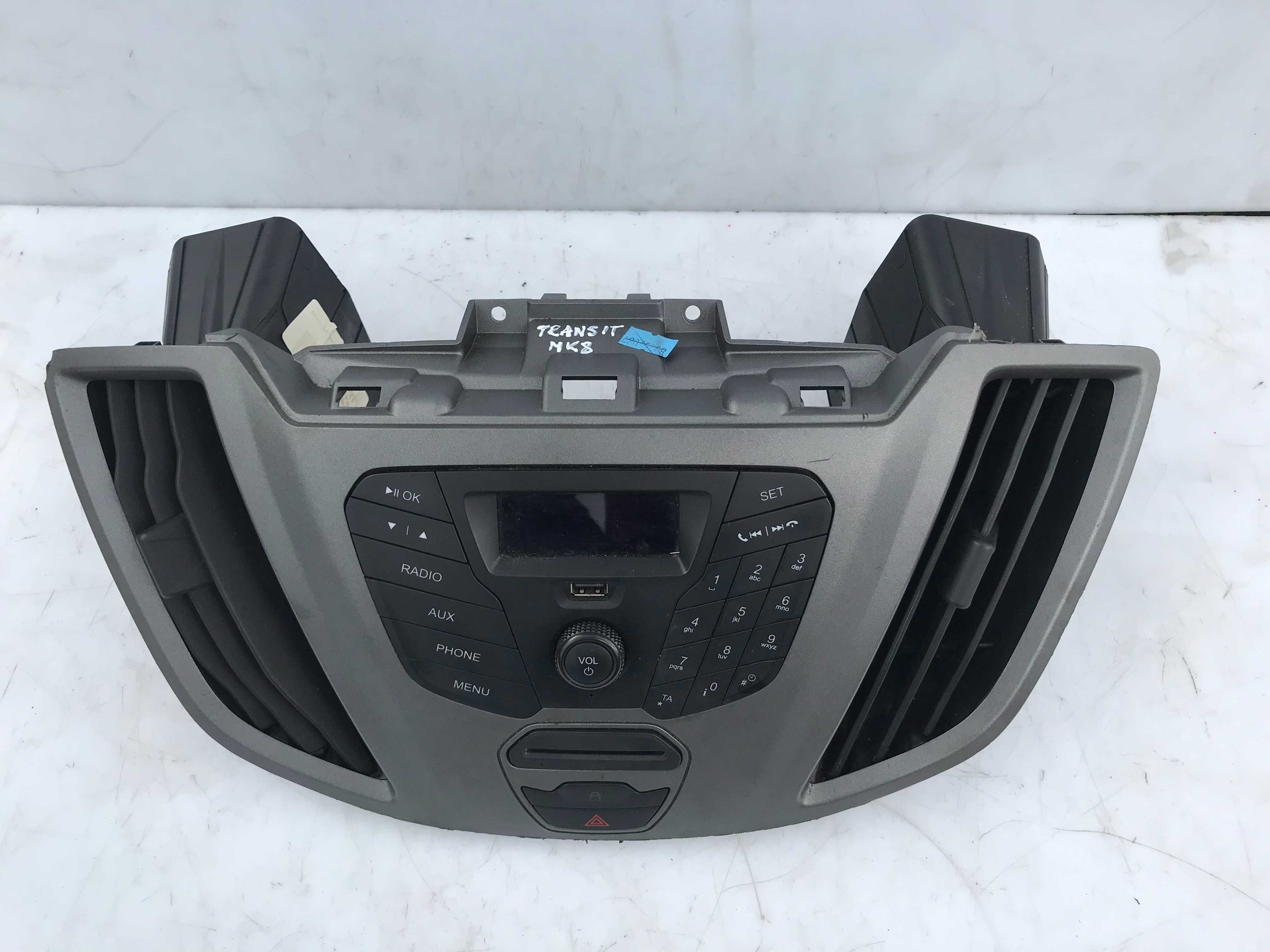 Ford Transit Viii Mk8 Radio Bluetooth Usb Aux Bk3t-18d815-Bg