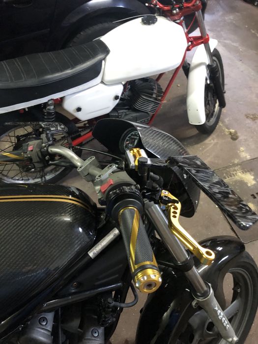 Xj600s carbon fiber para TROCA